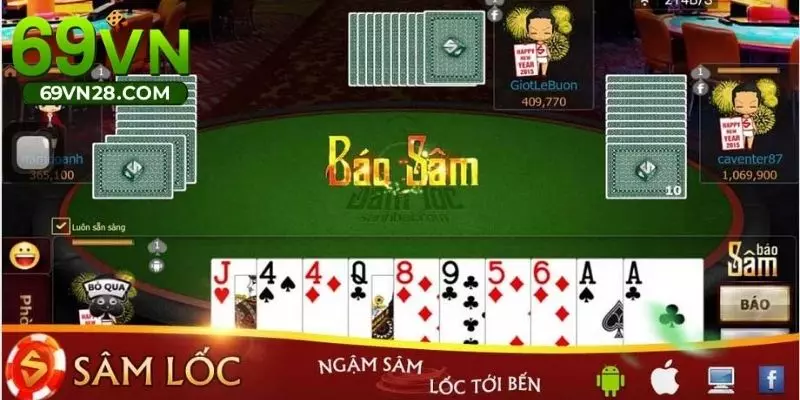 Top 10 game bài uy tín nhất - Sâm Lốc 